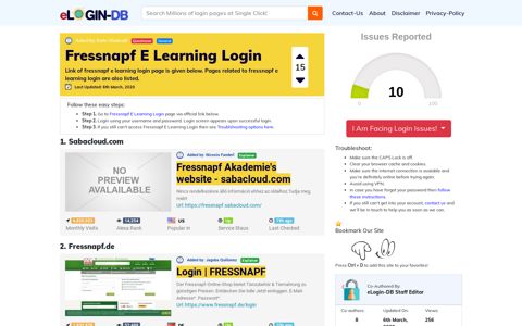 Fressnapf E Learning Login - A database full of login pages ...