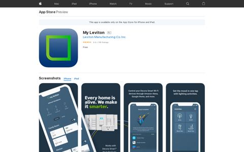 ‎My Leviton on the App Store