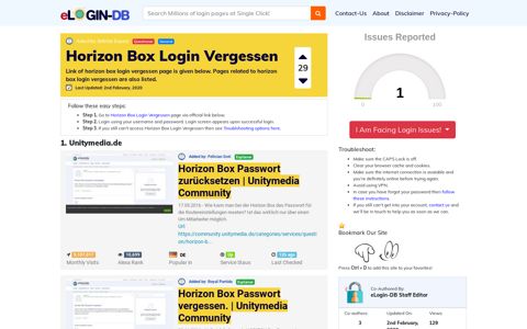 Horizon Box Login Vergessen - штыефпкфь login 0 Views