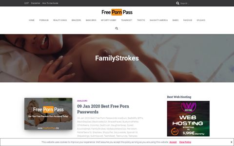 FamilyStrokes Premium Accounts - Free Porn Passwords 1