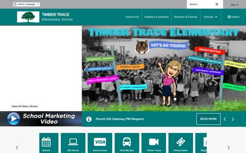 Timber Trace Elementary: Home