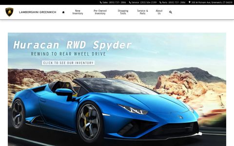 Lamborghini Greenwich | New & Used Exotic Car Dealership