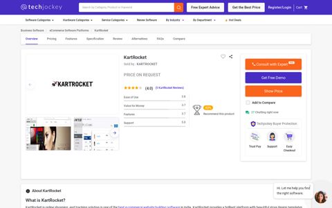 KartRocket Price & Reviews 2020 - Techjockey.com