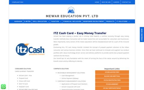 Easy Money Transfer | ITZ Cash Money Transfer - Money ...