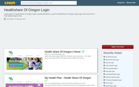 Healthshare Of Oregon Login - Loginii.com