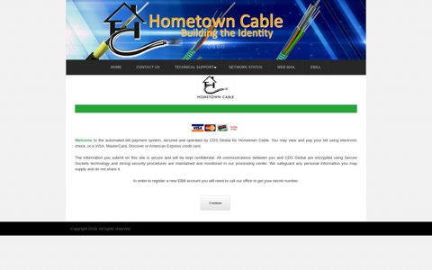 E-Bill | Hometown Cable