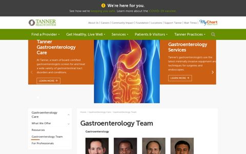Gastroenterology Team - Tanner Health System