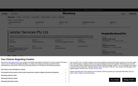 Jetstar Services Pty Ltd - Company Profile and News ...