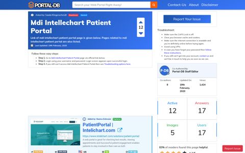 Mdi Intellechart Patient Portal