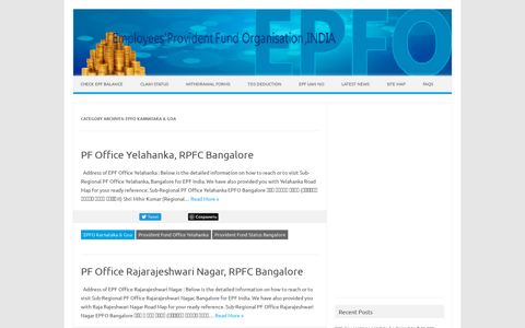 EPFO Karnataka & Goa | EPF India, EPF, EPF Fund, EPF ...