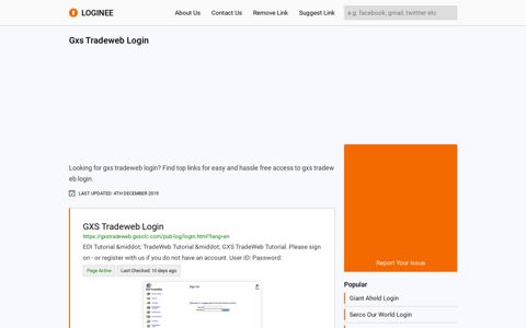 Gxs Tradeweb Login - Your Ultimate Gateway to Login into ...