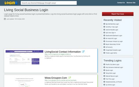 Living Social Business Login - Loginii.com
