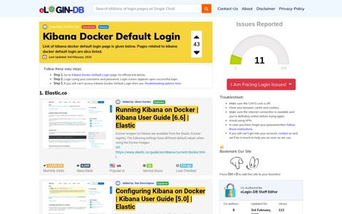 Kibana Docker Default Login - штыефпкфь login 0 Views