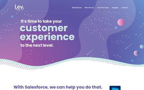 Lev | Premier Salesforce Consultancy for Marketers