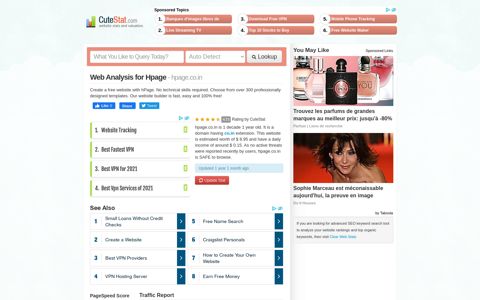 Hpage : Create a free website! - hPage.com
