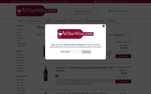 Gazela - All Star Wine & Spirits