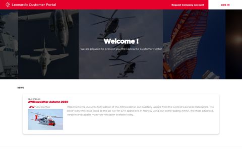 Leonardo Customer Portal