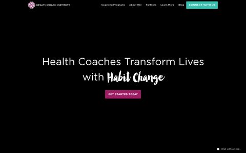 Health Coach Institute: Home – 2019 - CA