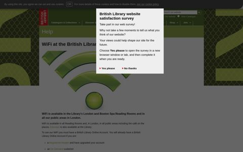 WiFi guide - The British Library