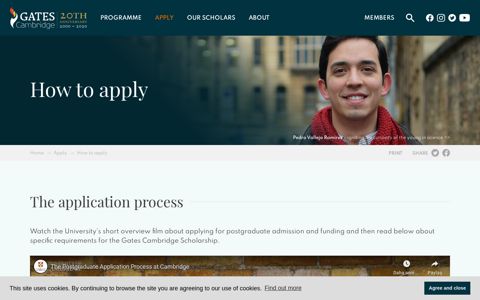 How to Apply for a Cambridge Scholarship | Gates Cambridge