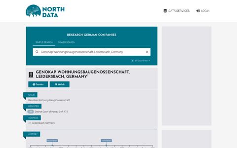 GenoKap Wohnungsbaugenossenschaft eG, Leidersbach - North Data