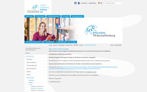 Angebote für Gastnutzer - Hochschule Aschaffenburg