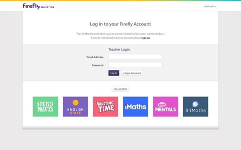 Firefly Online: Log in to your Firefly Account