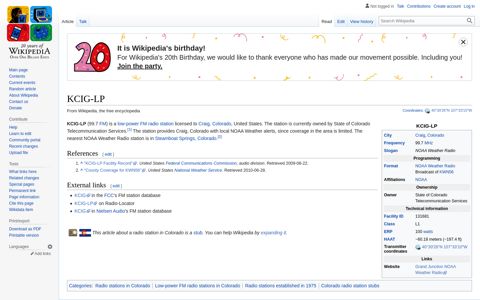 KCIG-LP - Wikipedia