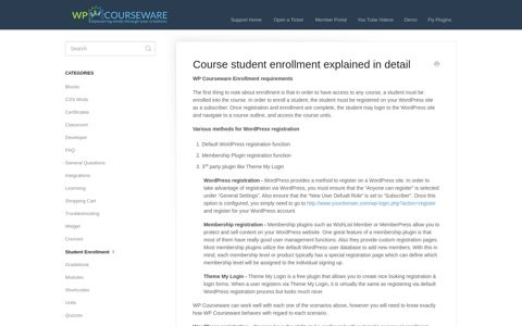 Course student enrollment explained in detail - WP ...