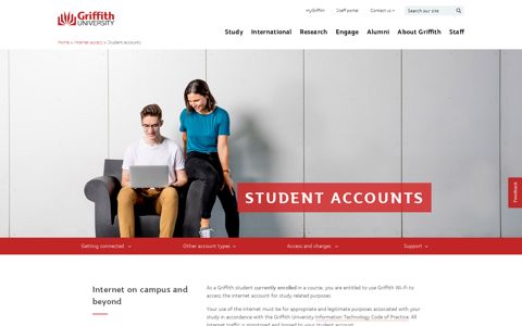 Student accounts - Griffith University