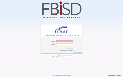 fort bend independent school district - Login - Powered by ...