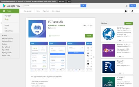 EZPass MD - Apps on Google Play