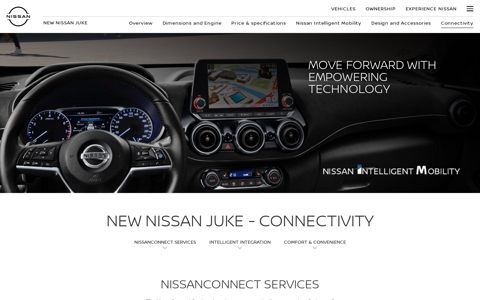 Nissan Juke - Connectivity | NissanConnect | Nissan Ireland