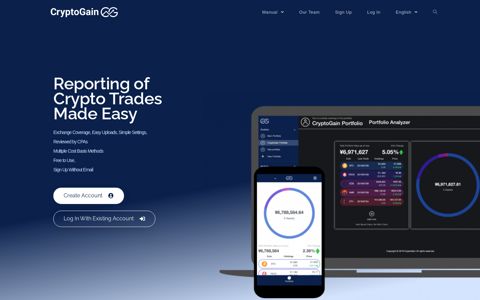 CryptoGain - Reporting of Crypto Trades Made Easy ...