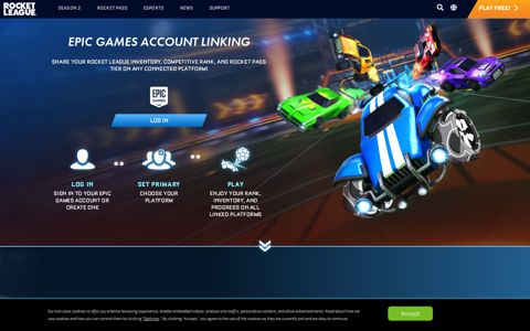 Epic Games Account Linking | Rocket League® - Official Site