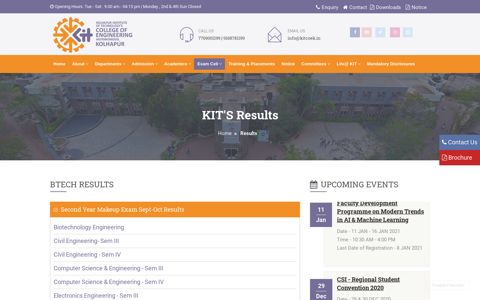 Results - KIT's College of Engineering, Kolhapur