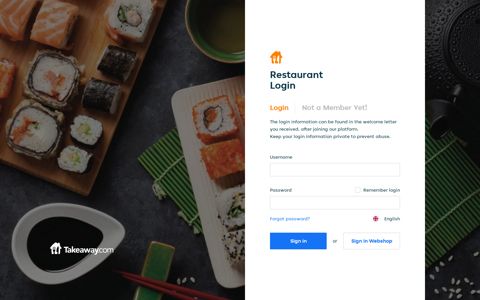 login.global.title - Restaurant Login