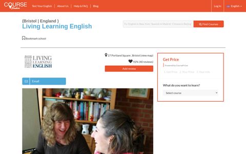Living Learning English | Student Reviews | CourseFinders