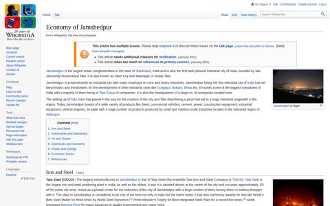 Economy of Jamshedpur - Wikipedia