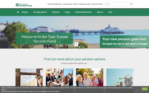 East Sussex Pension Fund: Home Page