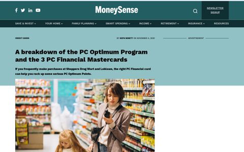 A breakdown of the PC Optimum Program and the 3 PC ...