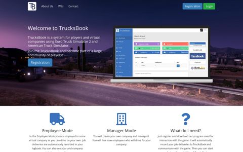 TrucksBook: Home Page