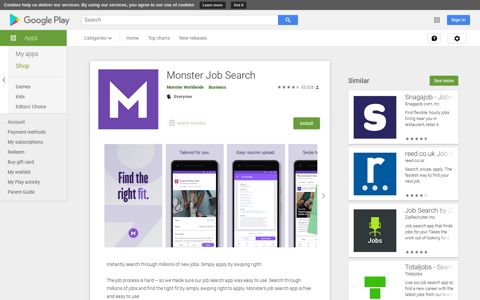 Monster Job Search - Apps on Google Play