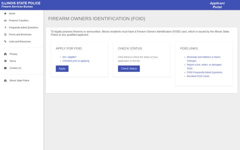 Firearm Owners Identification (FOID) - Illinois State Police