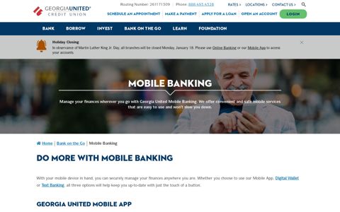 Mobile Banking | Online, Text Banking & Mobile App - Georgia ...
