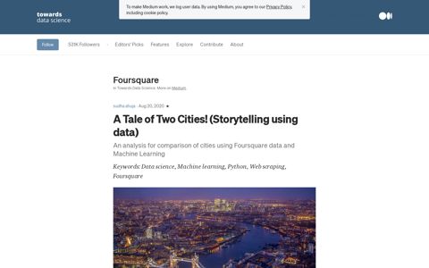 Foursquare – Towards Data Science