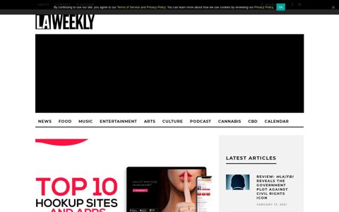 10 Best Hookup Sites in 2020: Find Casual Sex ... - LA Weekly