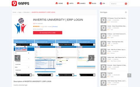 INVERTIS UNIVERSITY ERP App Download 2020 - Free ...