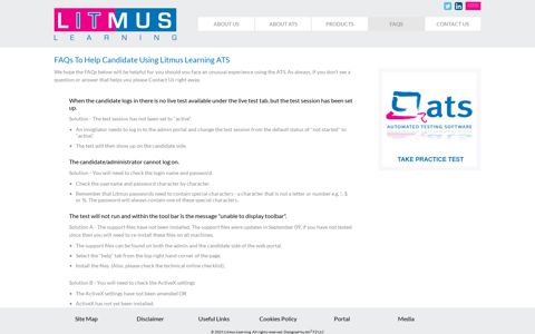 FAQs To Help Candidate Using Litmus Learning ATS