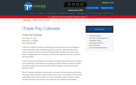 iTrade Pay Colorado